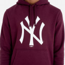 Bluza męska New Era New York Yankees Team Logo Maroon Hoodie 11863699