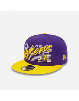 Czapka New Era Los Angeles Lakers NBA Wordmark Purple 9FIFTY Snapback Cap 60240545