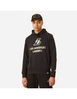 Bluza męska New Era Los Angeles Lakers Metallic Logo Black Hoodie12893103