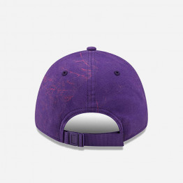 Czapka New Era Los Angeles Lakers Split Logo Purple 9FORTY Cap 60240335