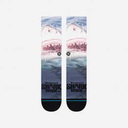 Skarpetki Stance x Shark Week Pearly Whites A555C22PEA BLU