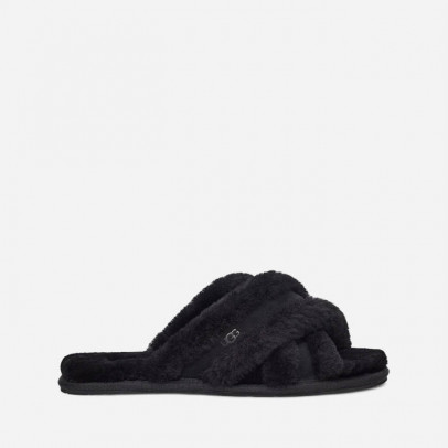 Klapki damskie UGG Scuffita 1123572 BLK