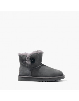 Buty damskie UGG Mini Bailey Button II 1016422 GREY