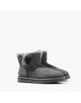 Buty damskie UGG Mini Bailey Button II 1016422 GREY